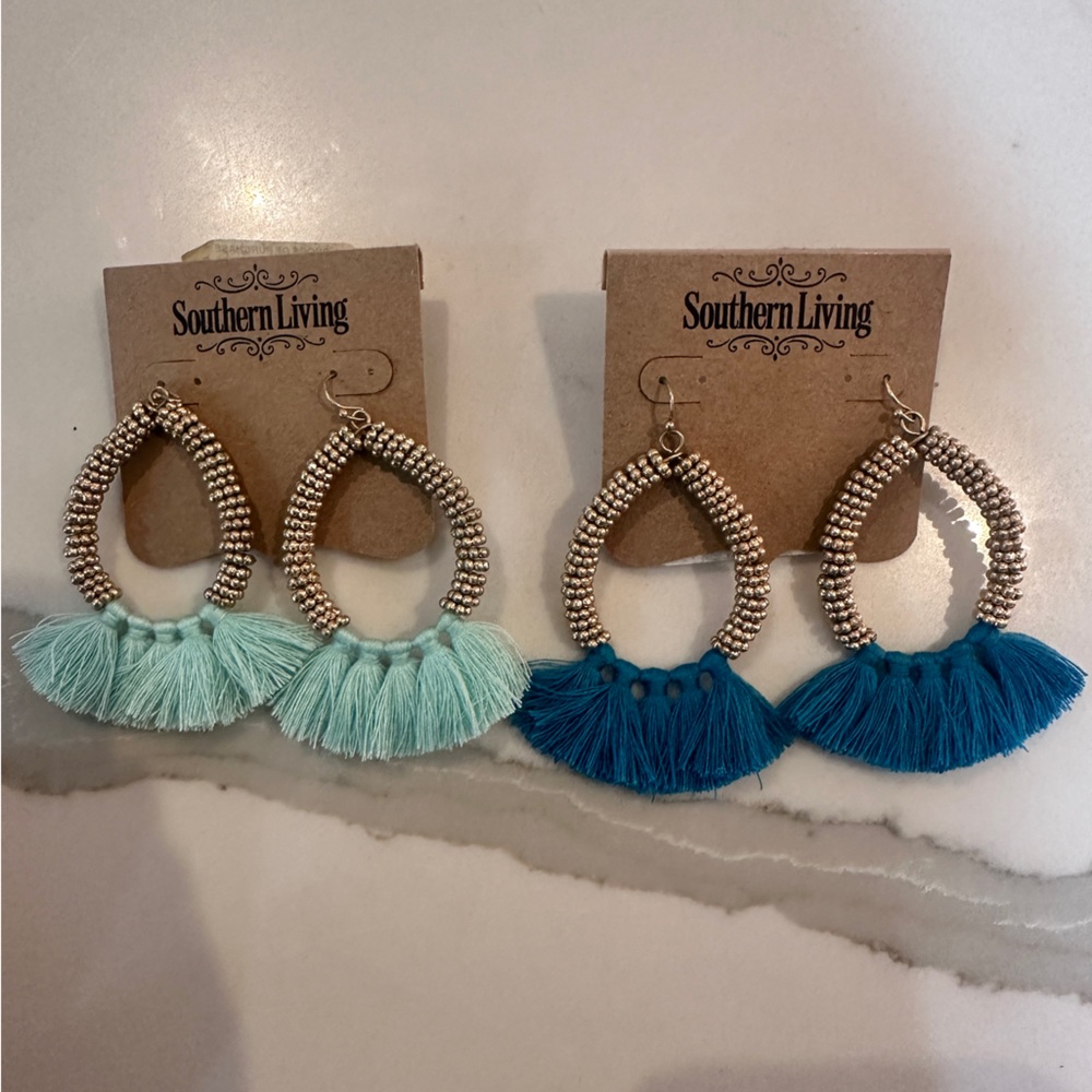 Two Pairs of Southern Living Earrings
